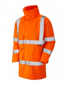 Leo Torridge class 3 breathable lightweight anorak orange